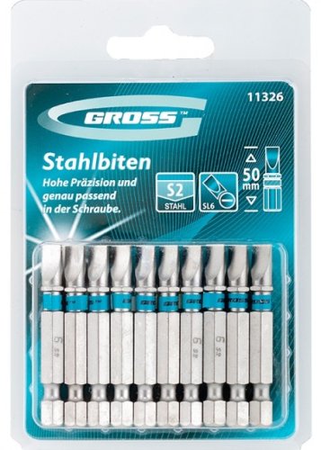Бита Gross SL5,0х50, сталь S2 11325  картинка